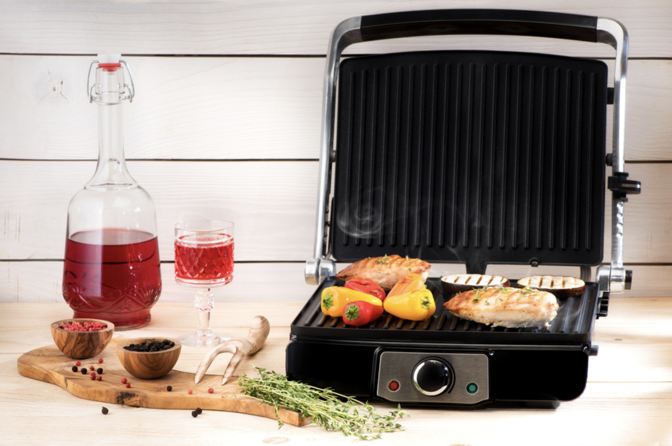 Electric grill is the safest choice for indoor grilling