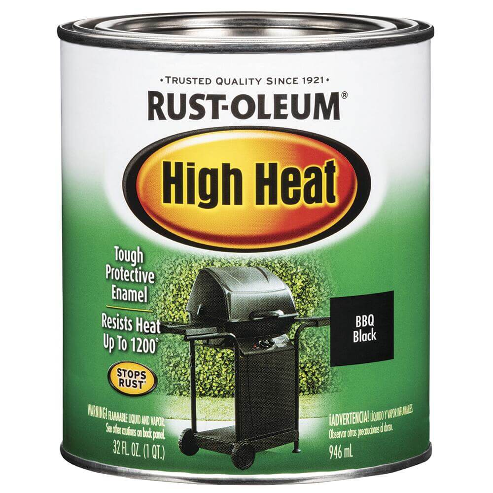 Coating your smoker using high-heat paint is a critical step.