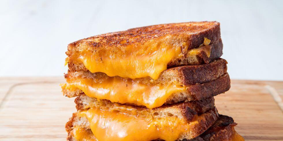 Making grilled cheese without vegetable oil - is it possible?