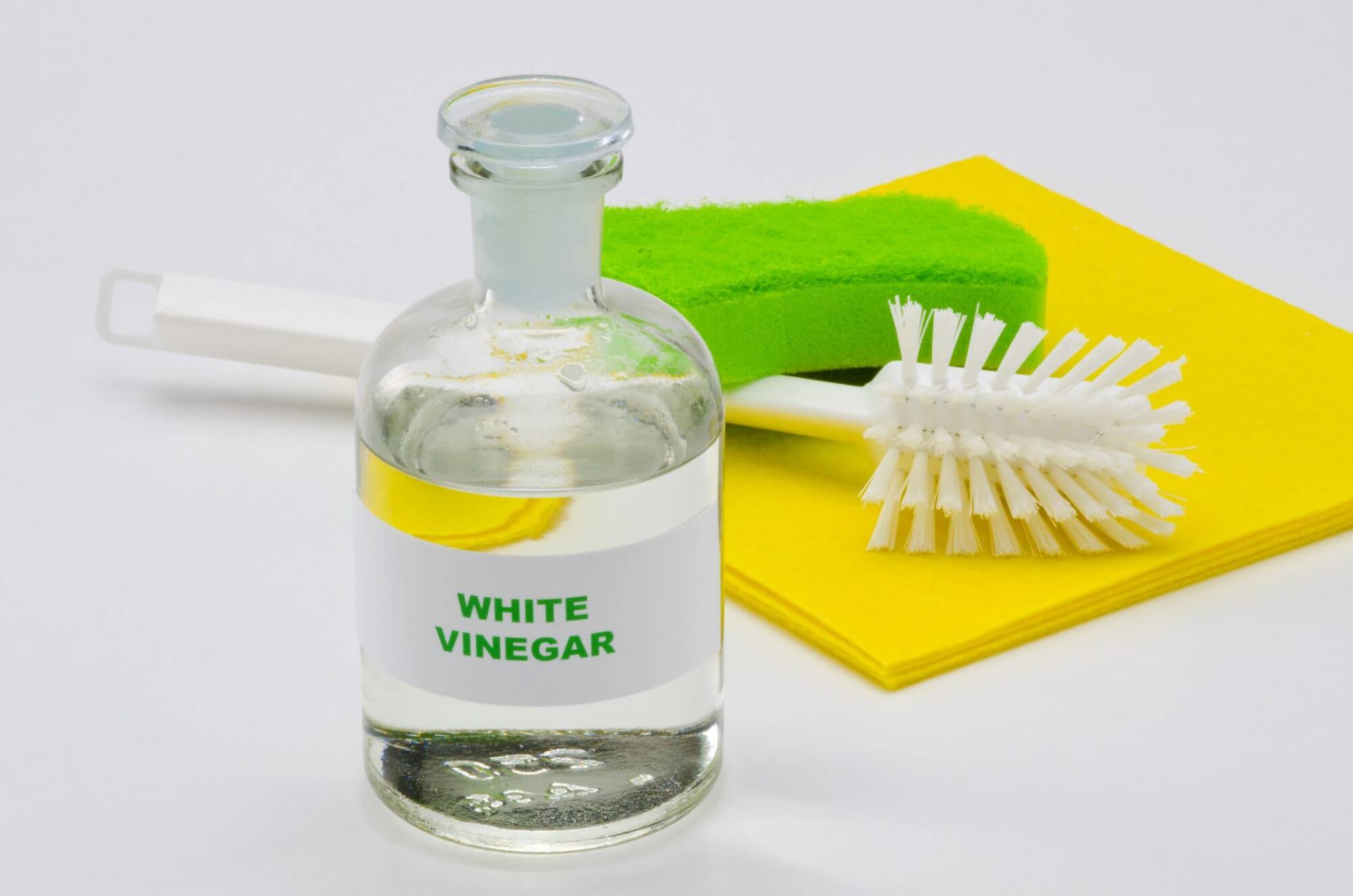 White vinegar is one of the most effective natural cleaners