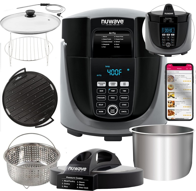 Nuwave Duet Pressure Cooker and Air Fryer Combo